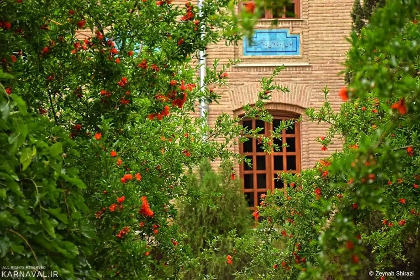 عکس باغ موزه نگارستان 