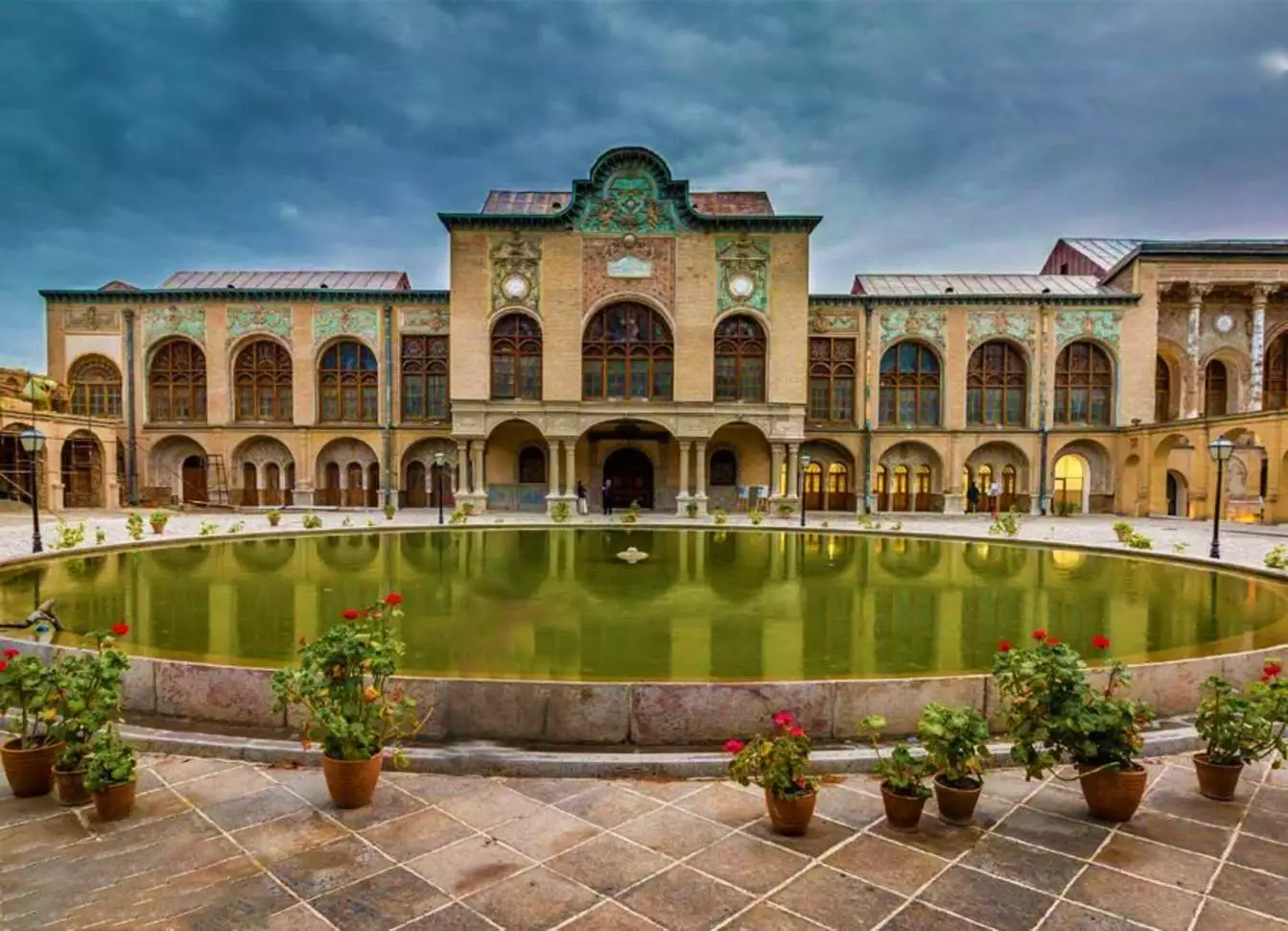عکس باغ موزه نگارستان 