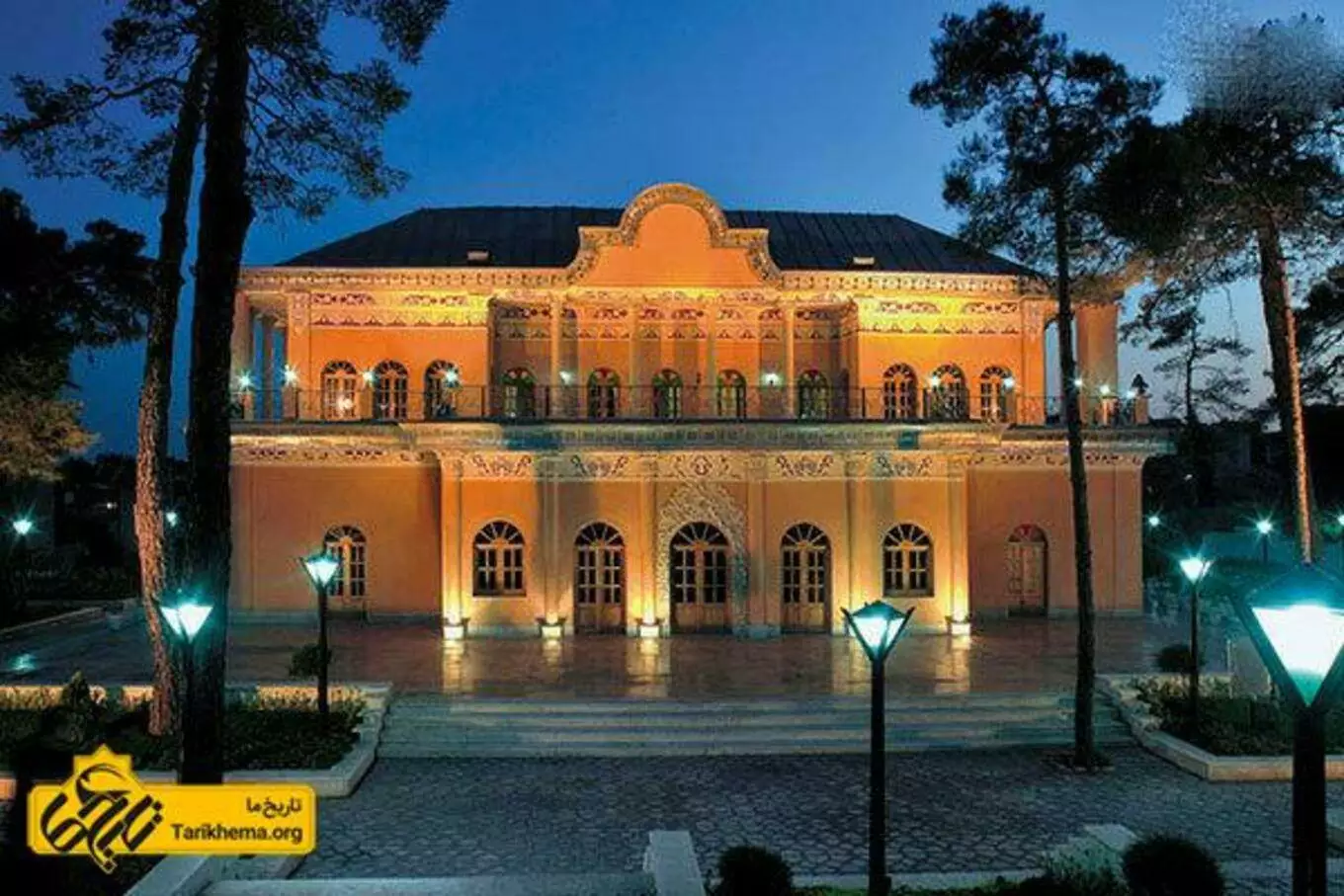 عکس عمارت عین الدوله
