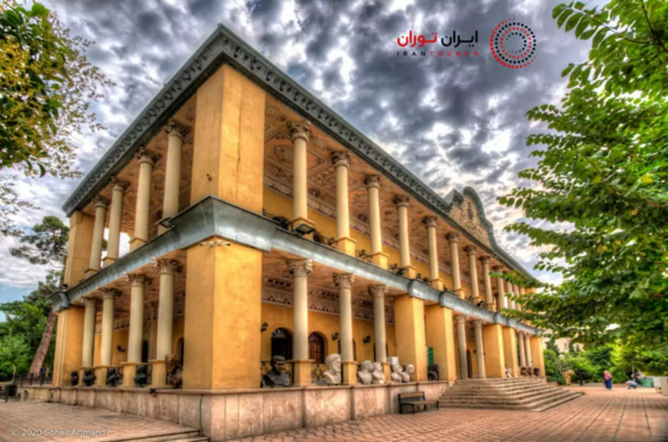 عکس عمارت عین الدوله