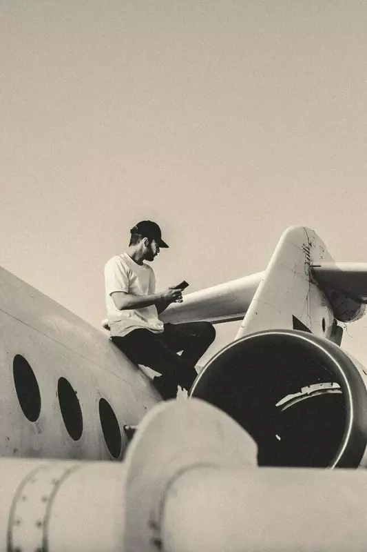 هواپیمای متروکه