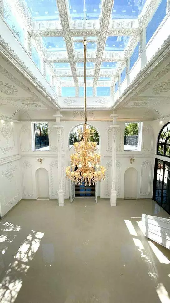 عکس باغ عمارت قصر سفید