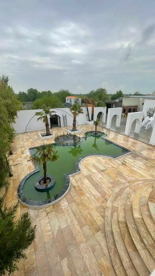 عکس باغ عمارت قصر سفید