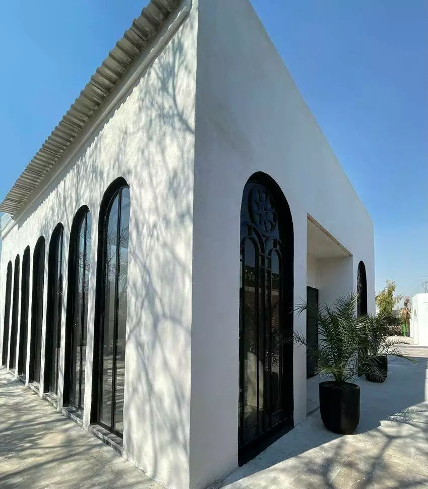 عکس باغ عمارت قصر سفید