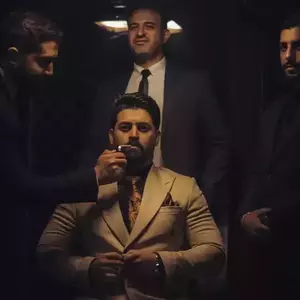 عکس داماد و دوستانش