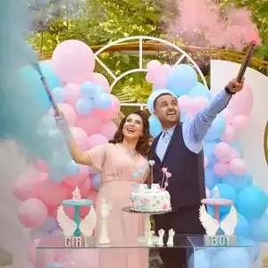 عکس جشن تعیین جنسیت به همراه تم و بادکنک