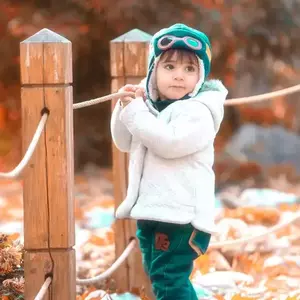 عکاسی کودک در فضای باز
