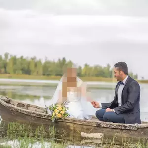 عکاسی فرمالیته ی عروس درطبیعت
