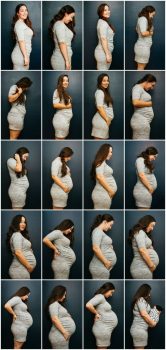 عکاسی بارداری هفته به هفته